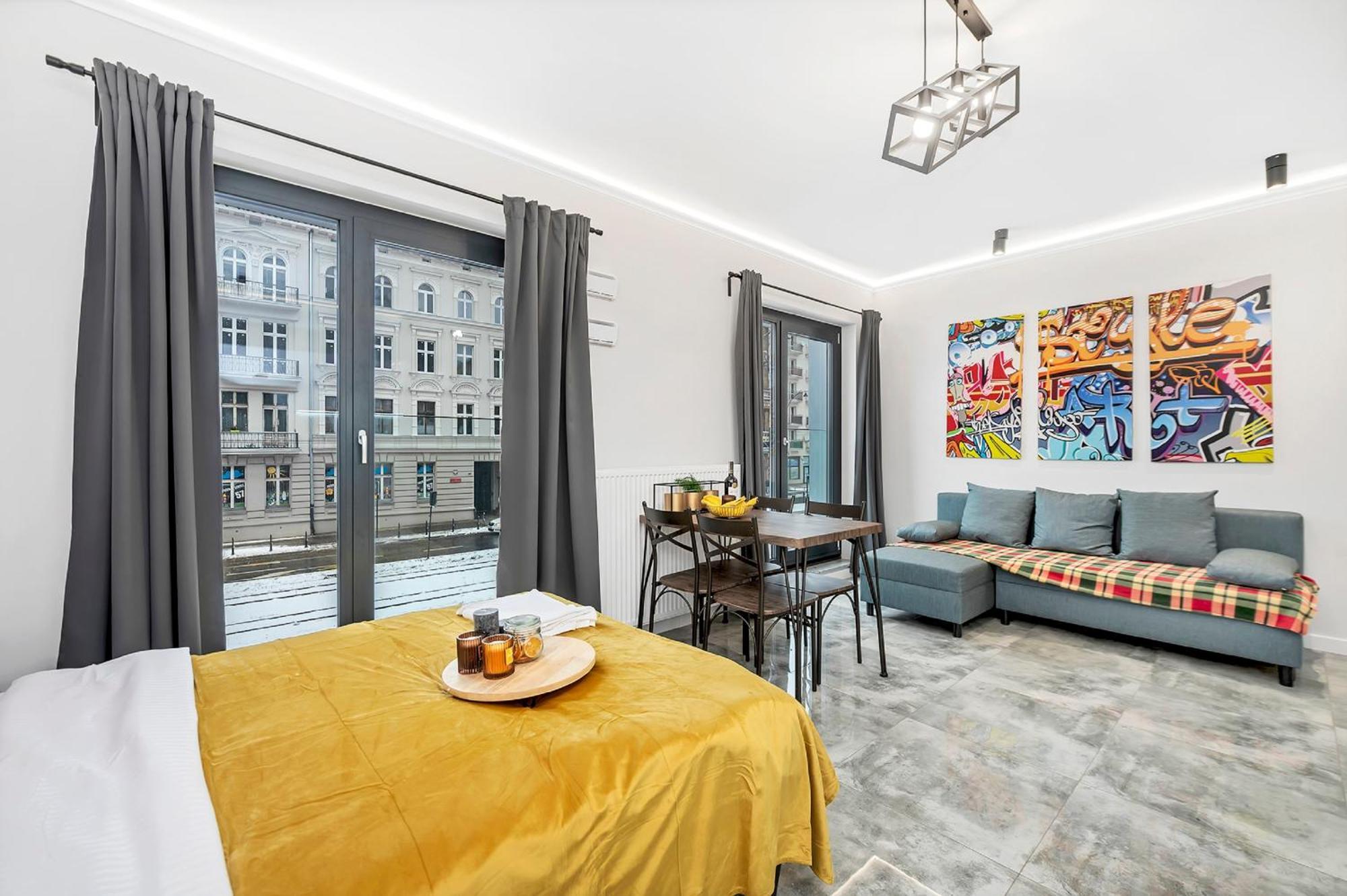 Lumina Comfy Apart Near The Railway Station 罗兹 外观 照片
