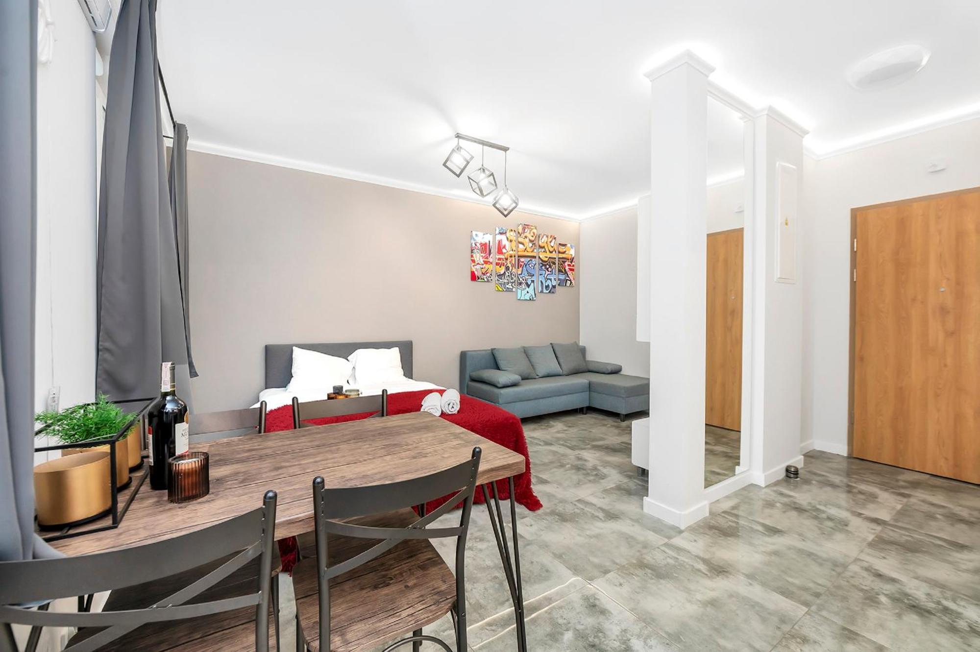 Lumina Comfy Apart Near The Railway Station 罗兹 外观 照片